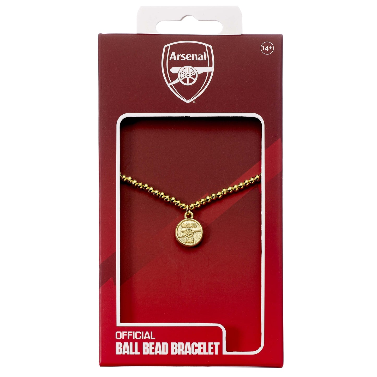 Arsenal Football Club Ball Bead Bracelet