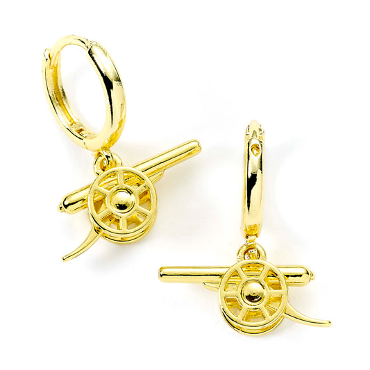 Arsenal Football Club Cannon Hoop Earrings