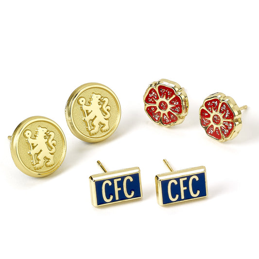 Chelsea Football Club Stud Earring Set