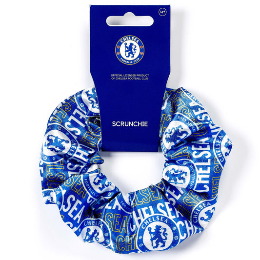 Chelsea Football Club Crest Hair Scrunchie