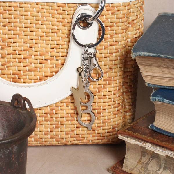 Harry Potter Lightning Bolt And Glasses Keyring