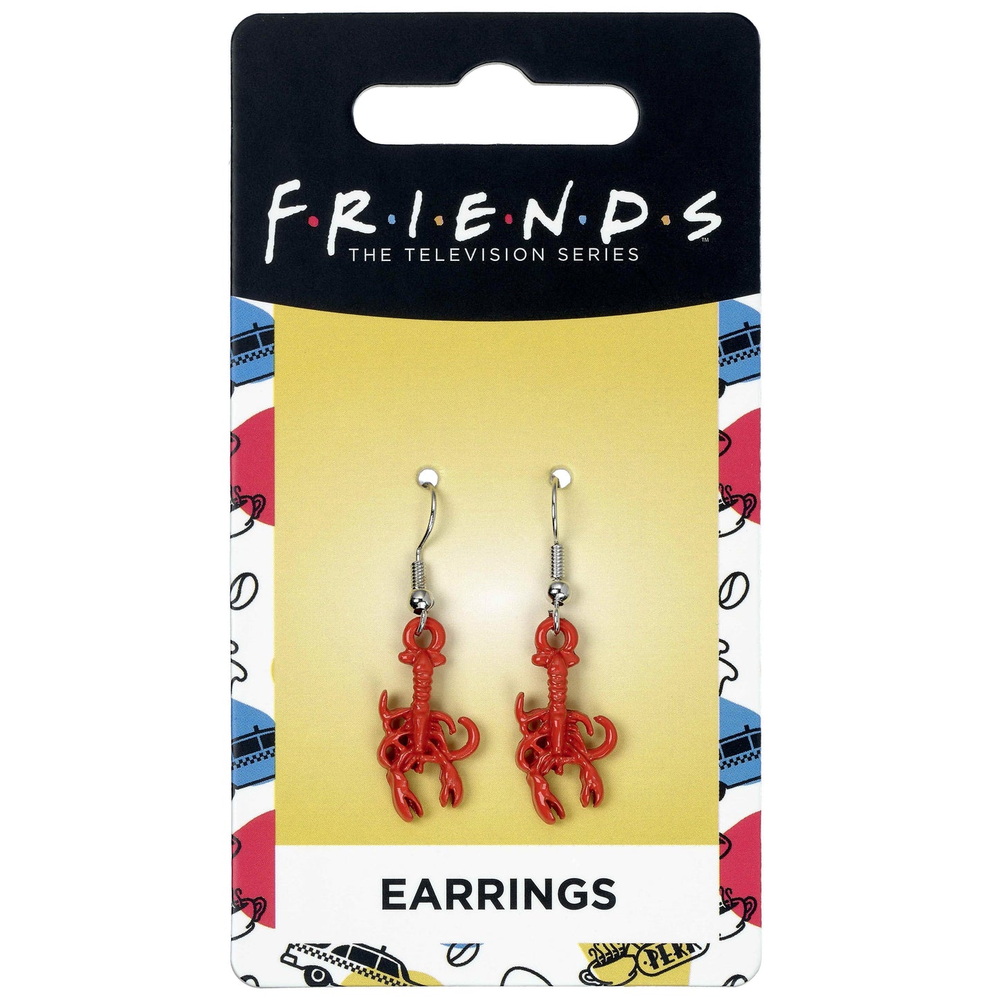 Friends The TV Series Lobster Drop Earrings