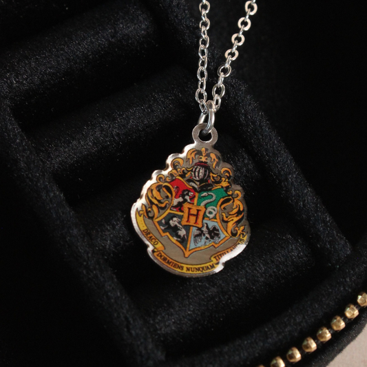 Harry Potter Hogwarts Crest Necklace