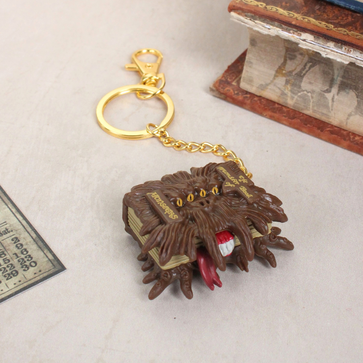 Harry Potter Monster Book Keyring