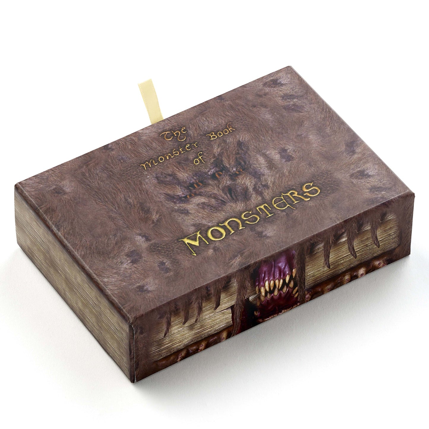 Harry Potter Monster Book Gift Set With Monster Book Keyring And Pin Badge