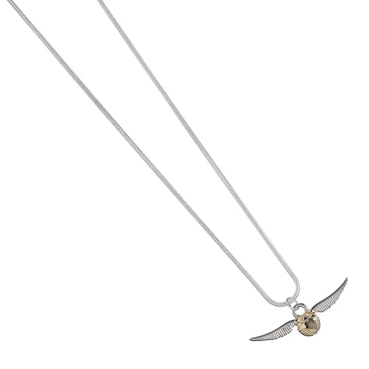 Harry Potter Gift Set With Golden Snitch Necklace And Earrings