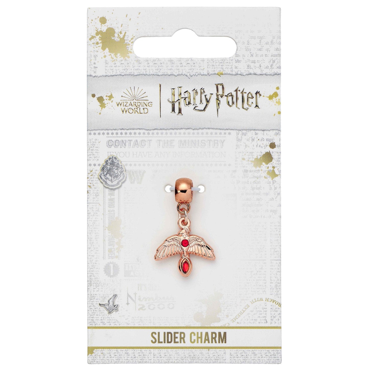 Harry Potter Fawkes Slider Charm