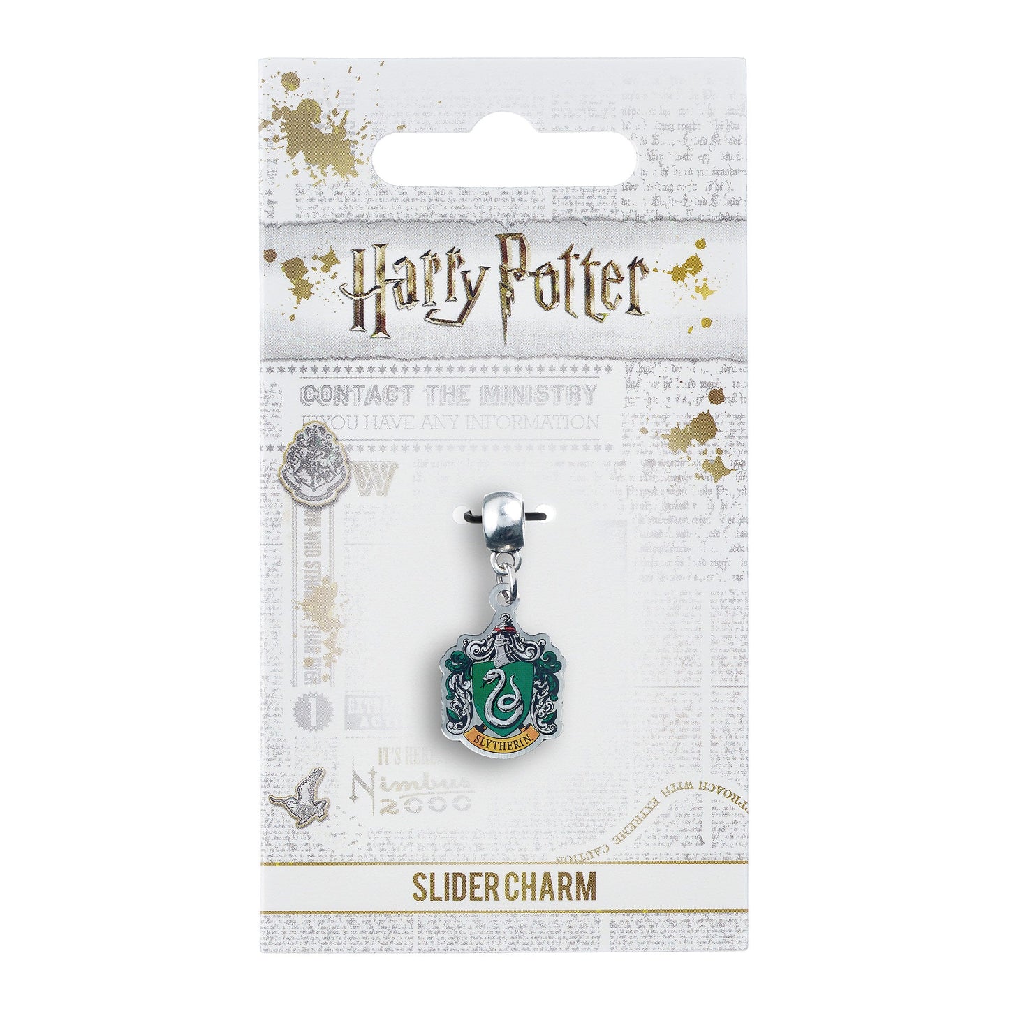 Harry Potter House Crest Slider Charm