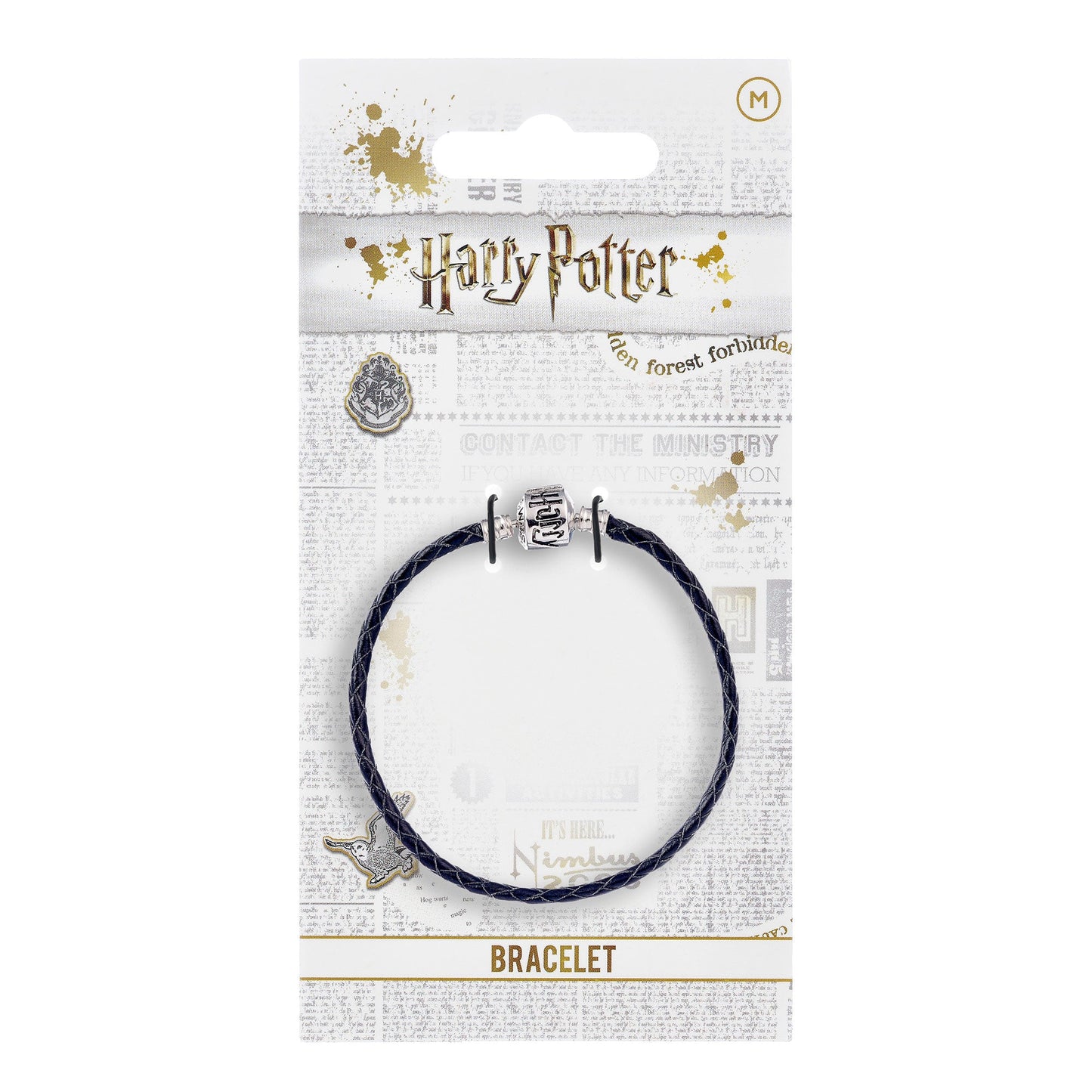 Harry Potter Leather Charm Bracelet
