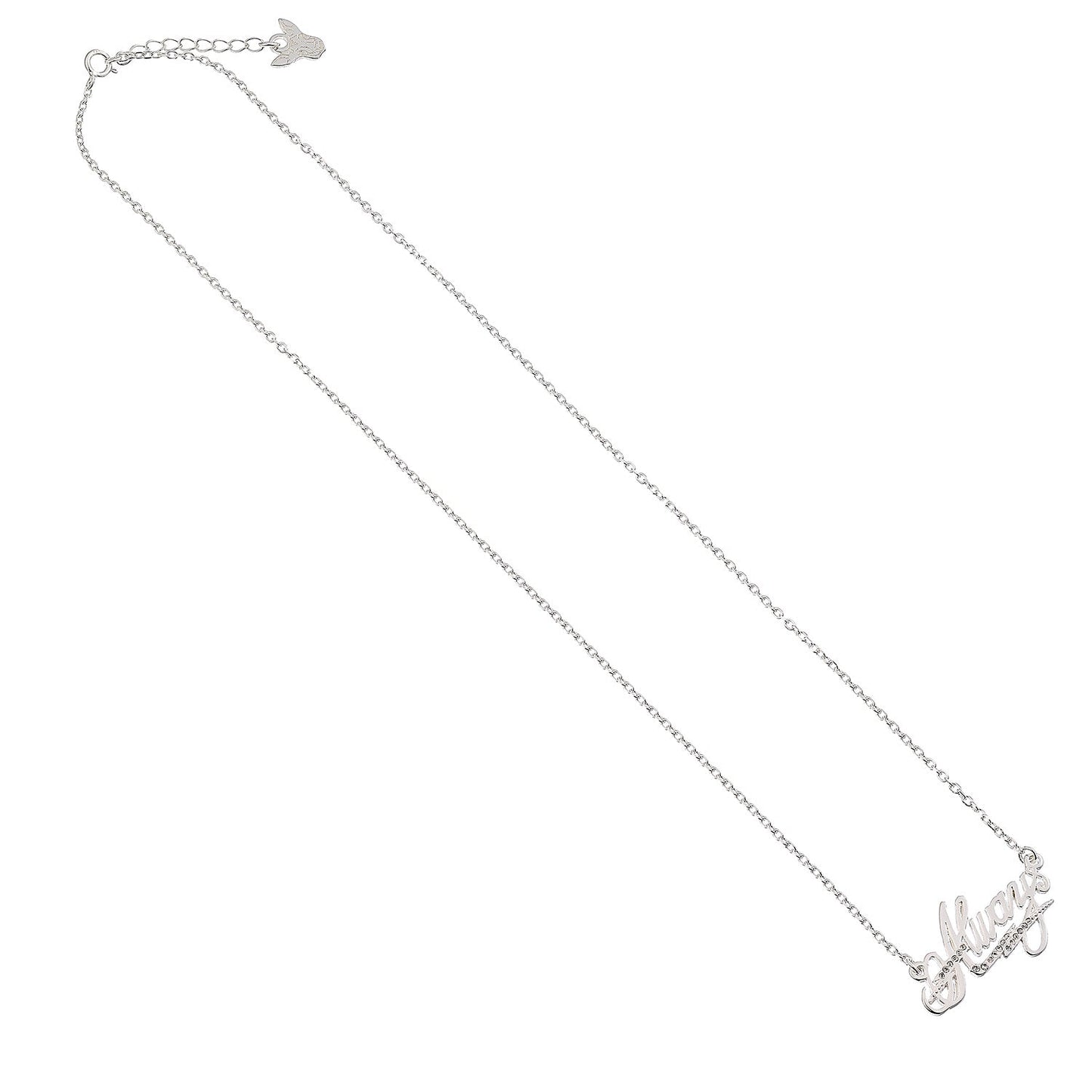 Harry Potter Always Necklace - Sterling Silver With Crystals