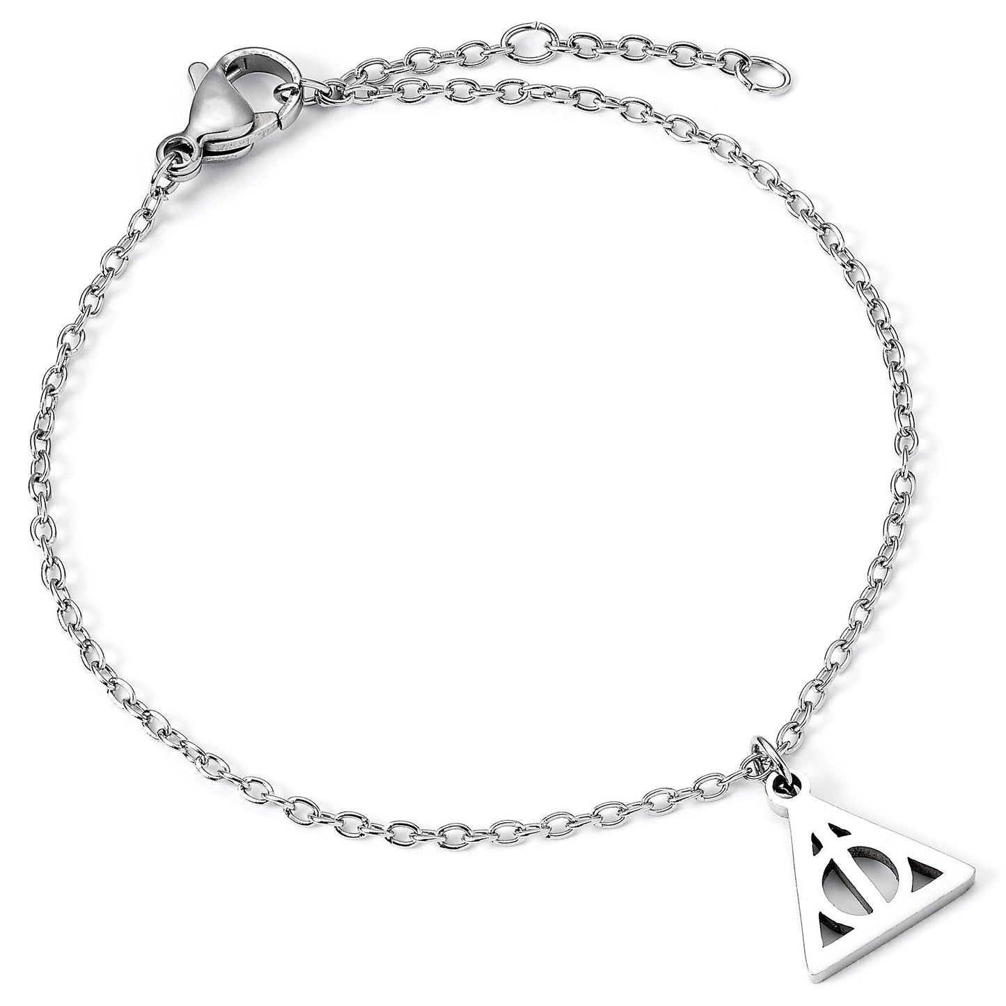 Harry Potter Deathly Hallows Chain Bracelet - Stainless Steel