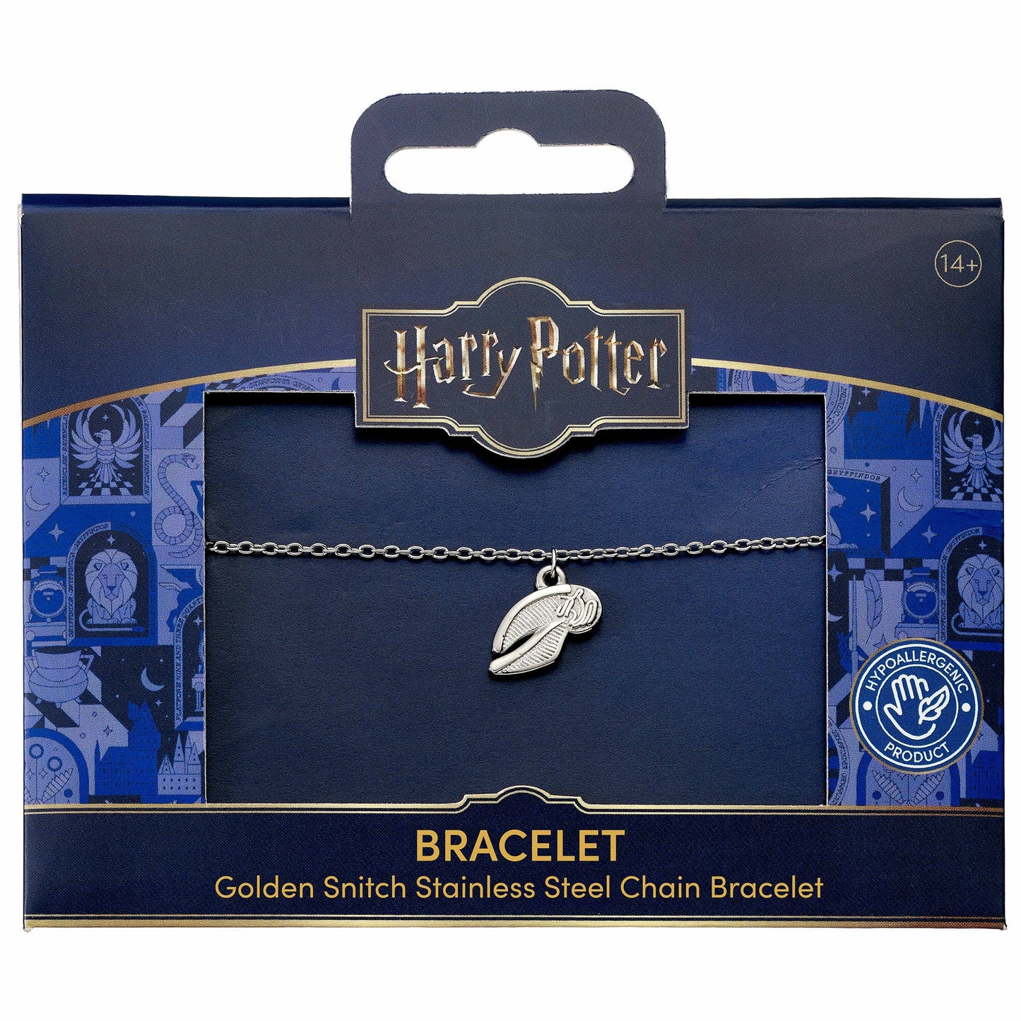 Harry Potter Golden Snitch Chain Bracelet - Stainless Steel