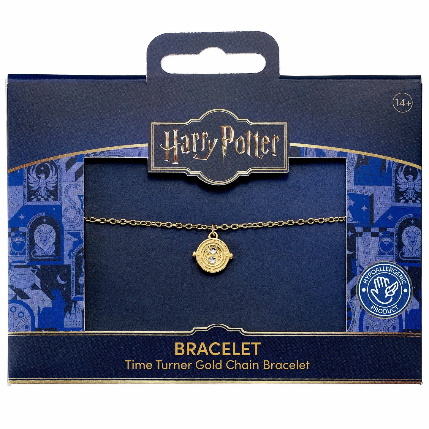 Harry Potter Gold Time Turner Chain Bracelet - Stainless Steel