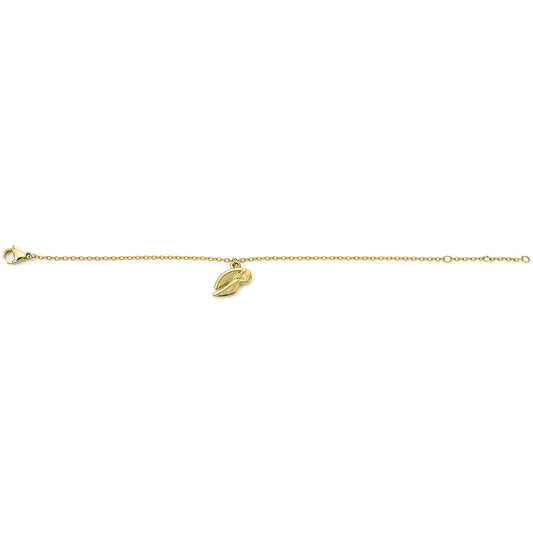 Harry Potter Gold Golden Snitch Chain Bracelet - Stainless Steel