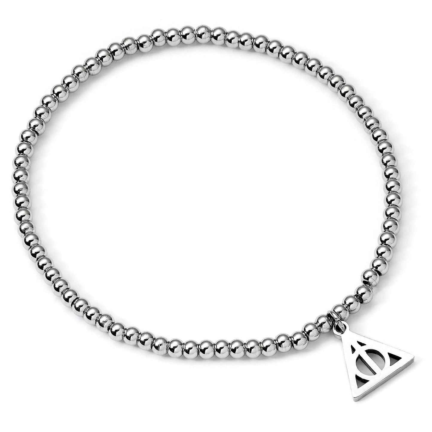 Harry Potter Deathly Hallows Ball Bead Bracelet - Stainless Steel