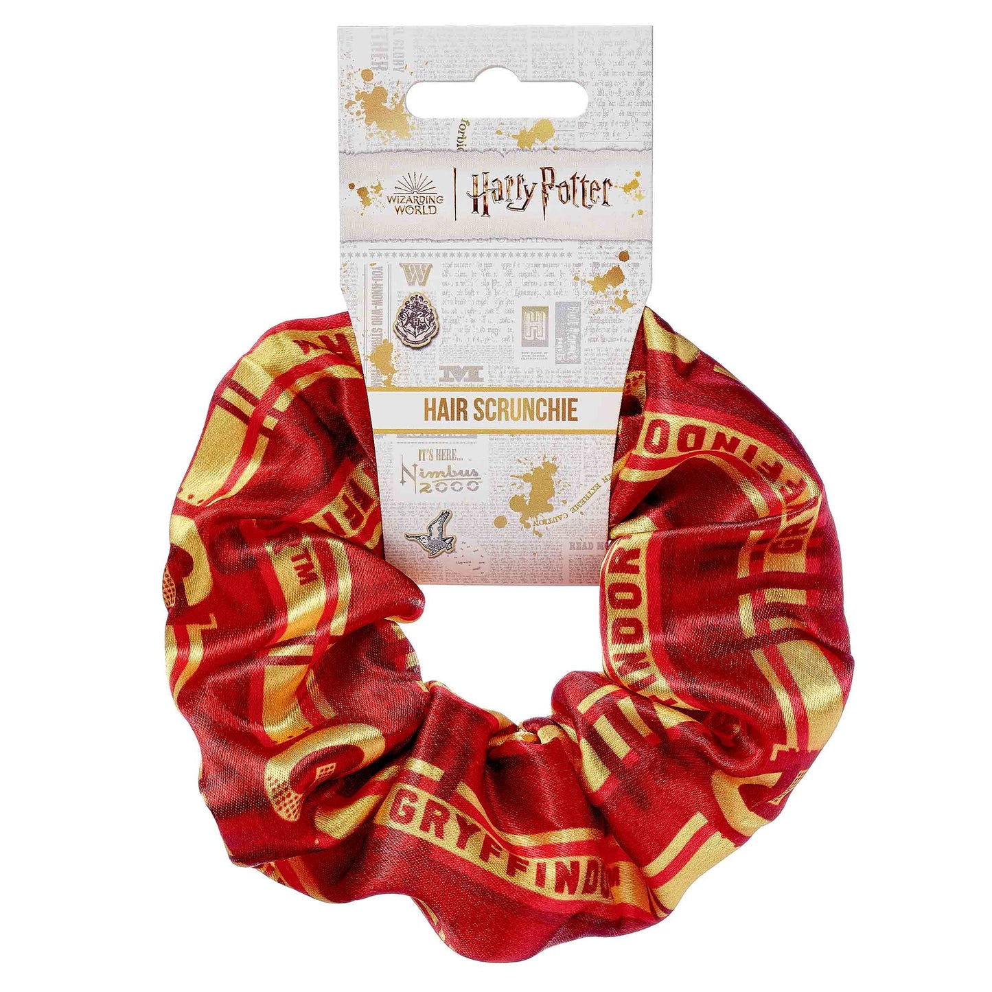 Harry Potter Hogwarts House Hair Scrunchie