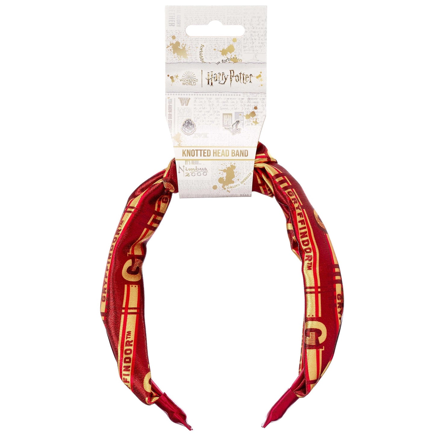 Harry Potter Hogwarts House Knotted Headband