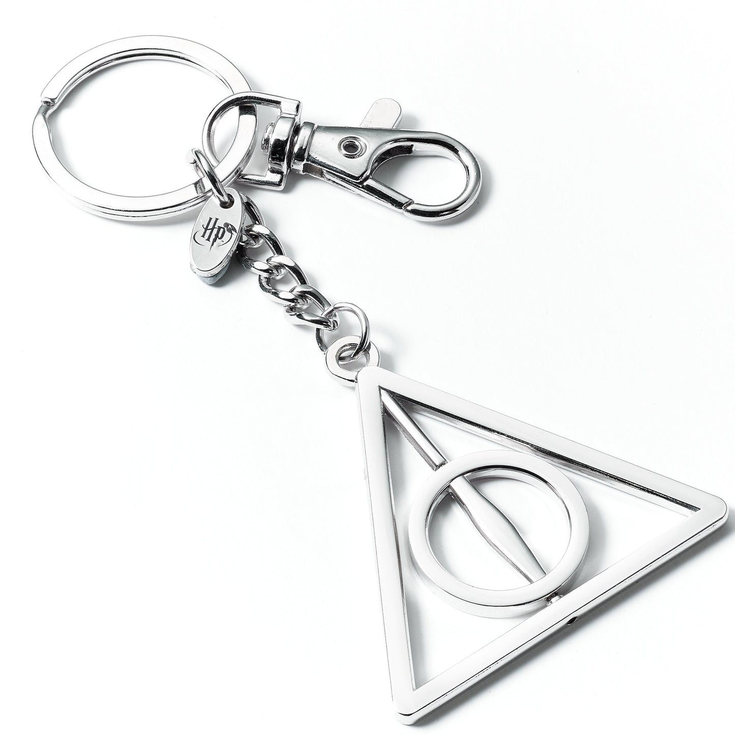 Harry Potter Spinning Deathly Hallows Keyring