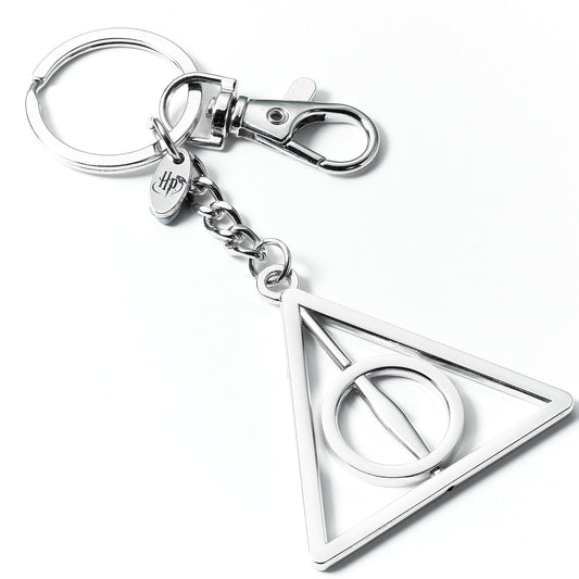 Harry Potter Spinning Deathly Hallows Keyring