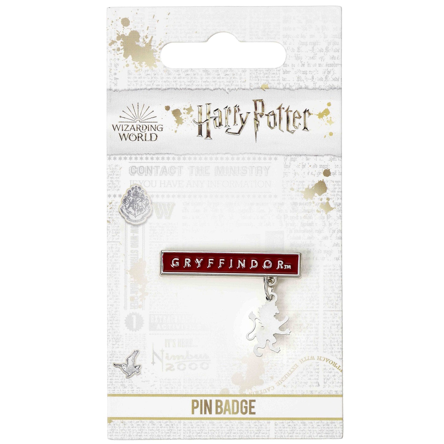 Harry Potter Hogwarts House Bar Pin Badge