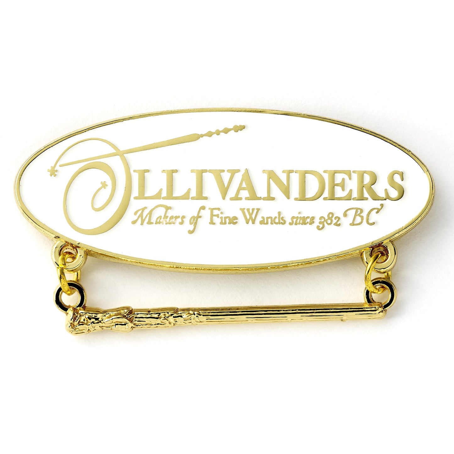Harry Potter Ollivanders Shop Sign Pin Badge