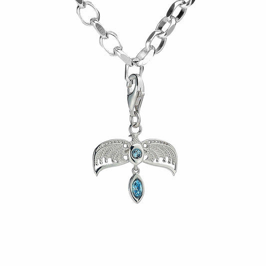 Harry Potter Diadem Charm - Sterling Silver With Crystals