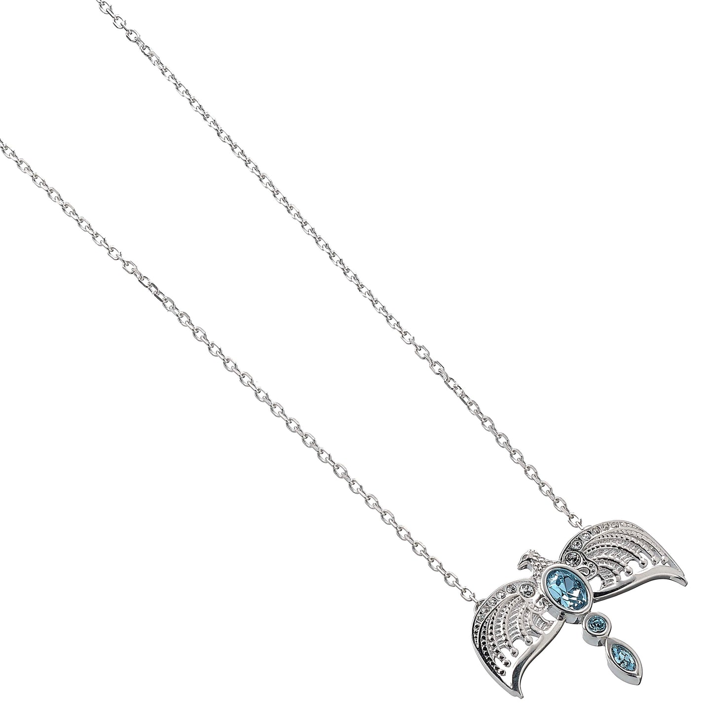 Harry Potter Diadem Necklace - Sterling Silver With Crystals