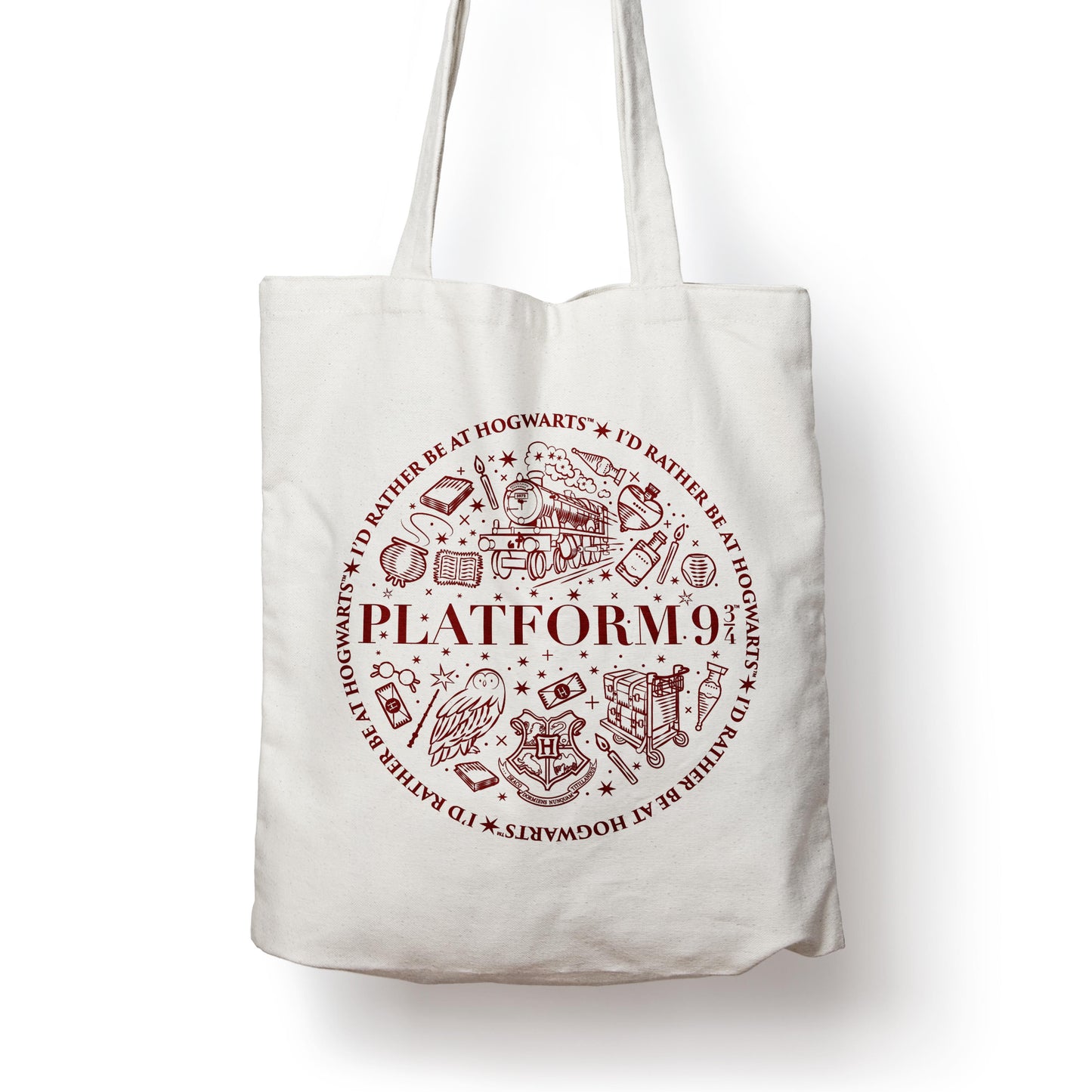 Harry Potter Platform 9 ¾ Cotton Tote Bag