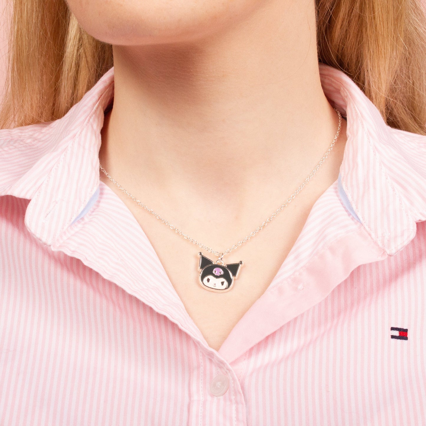 Hello Kitty Kuromi Necklace
