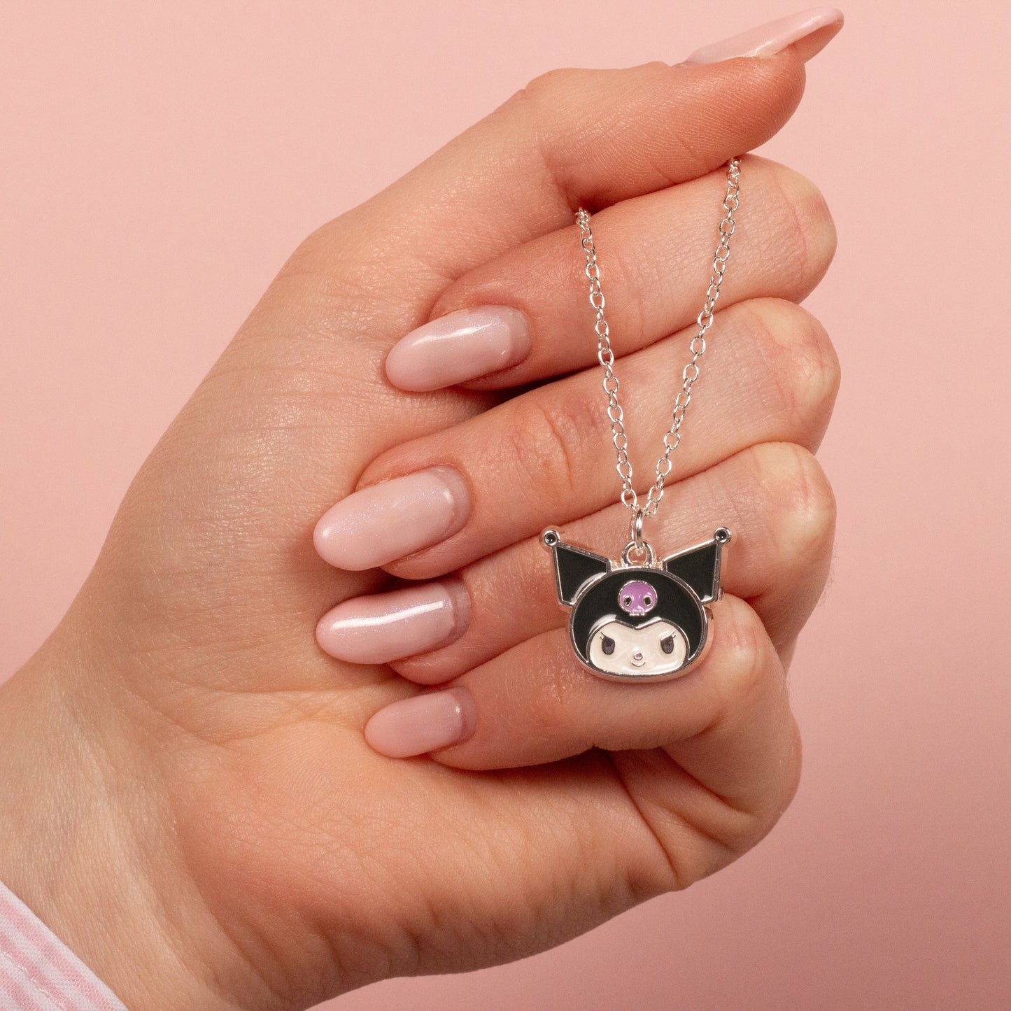 Hello Kitty Kuromi Necklace