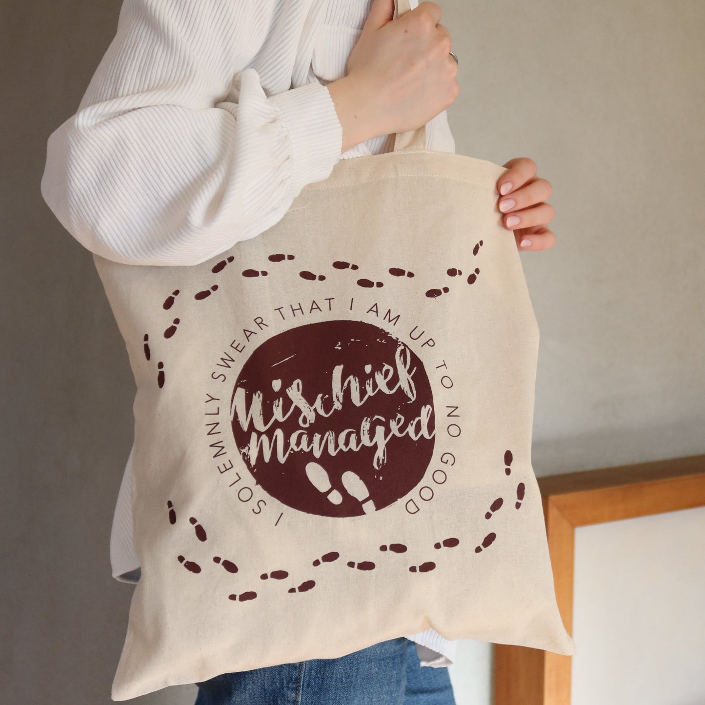 Harry Potter Marauders Map Cotton Tote Bag