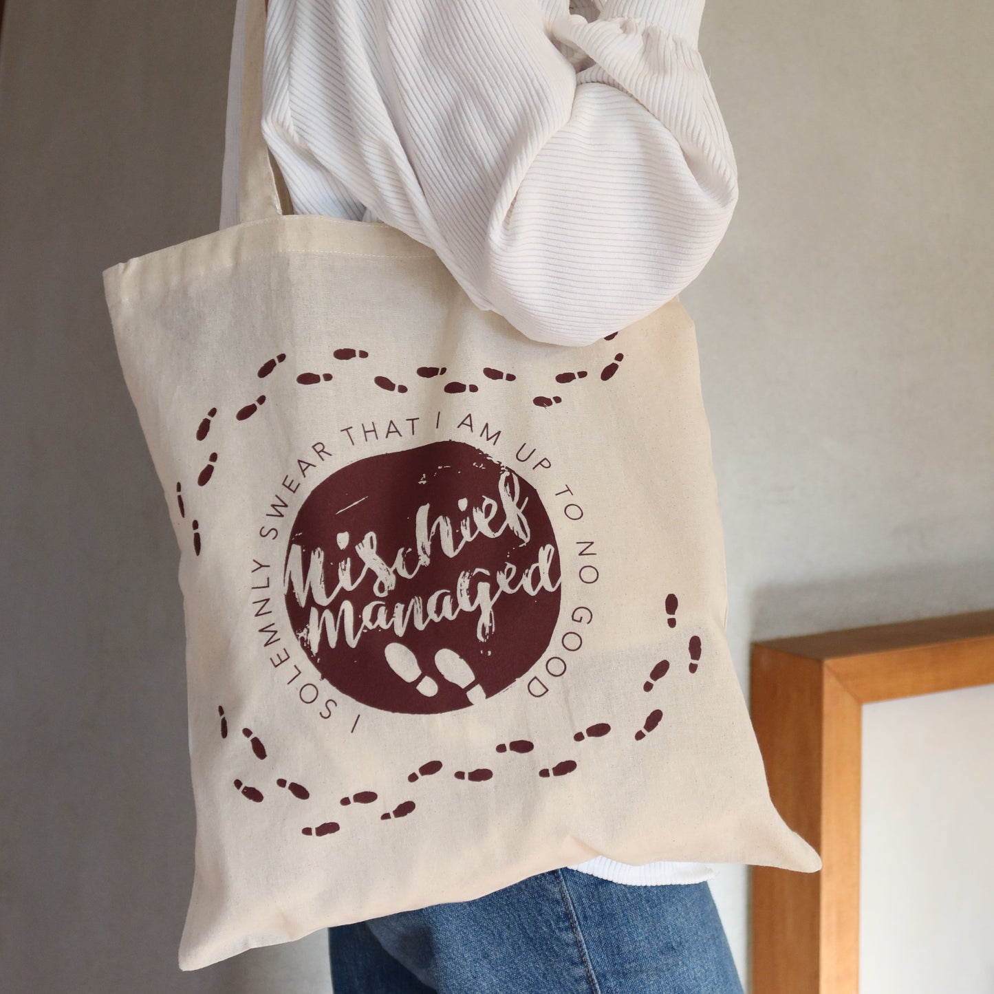 Harry Potter Marauders Map Cotton Tote Bag