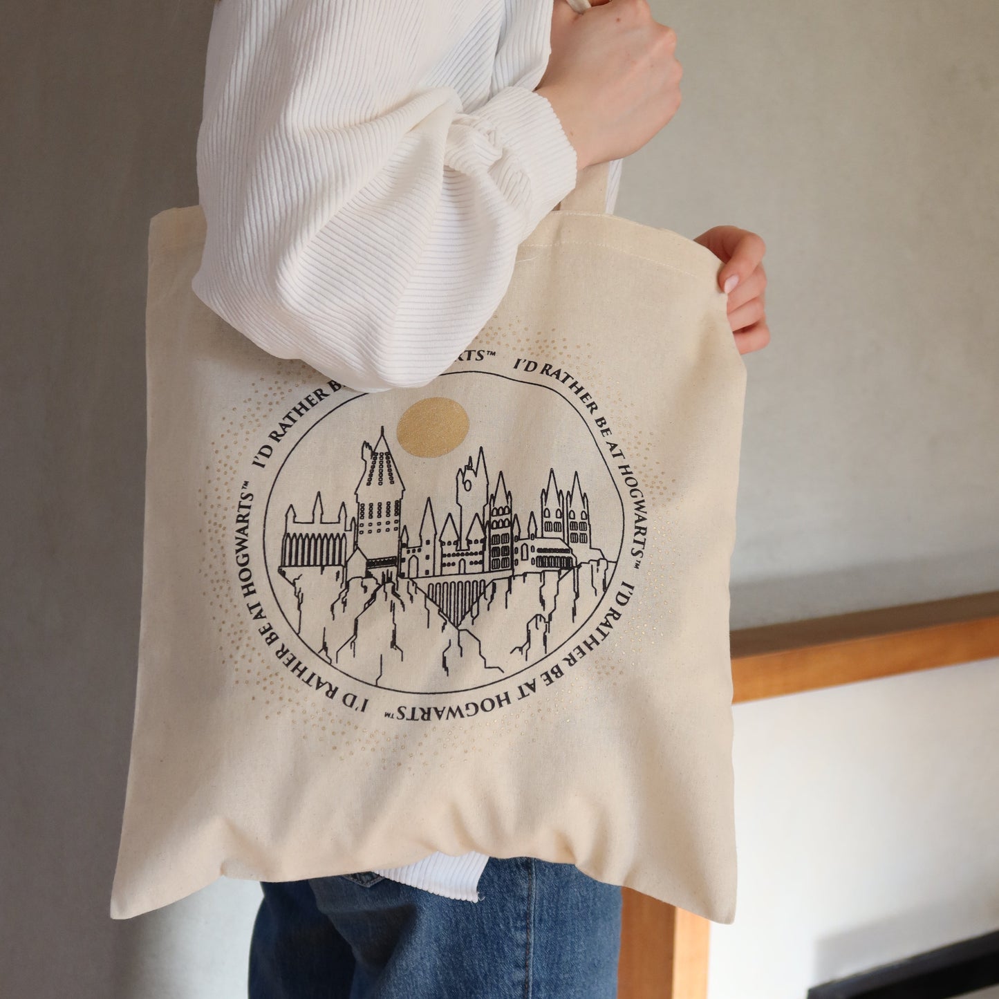 Harry Potter Hogwarts Castle Cotton Tote Bag