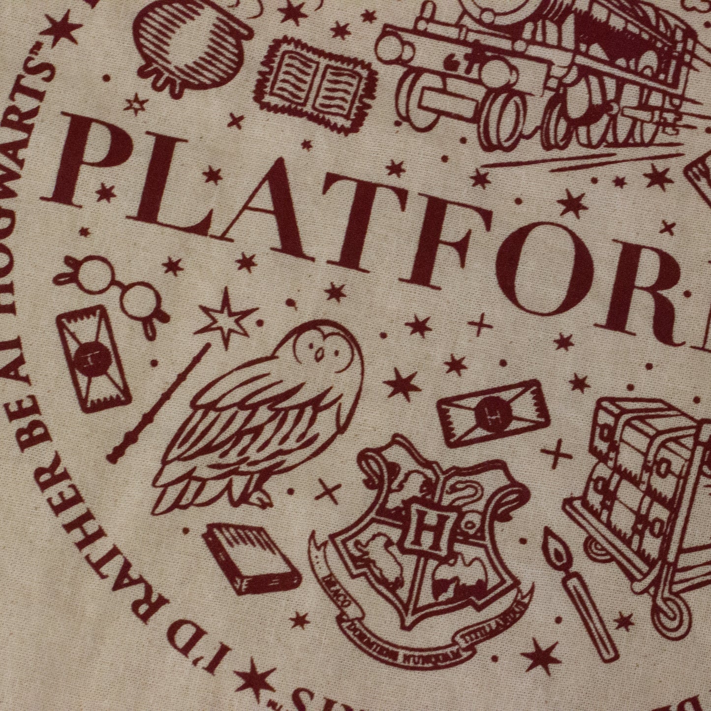 Harry Potter Platform 9 ¾ Cotton Tote Bag