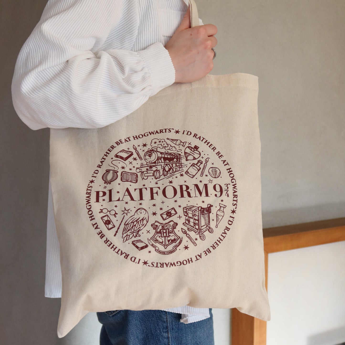 Harry Potter Platform 9 ¾ Cotton Tote Bag
