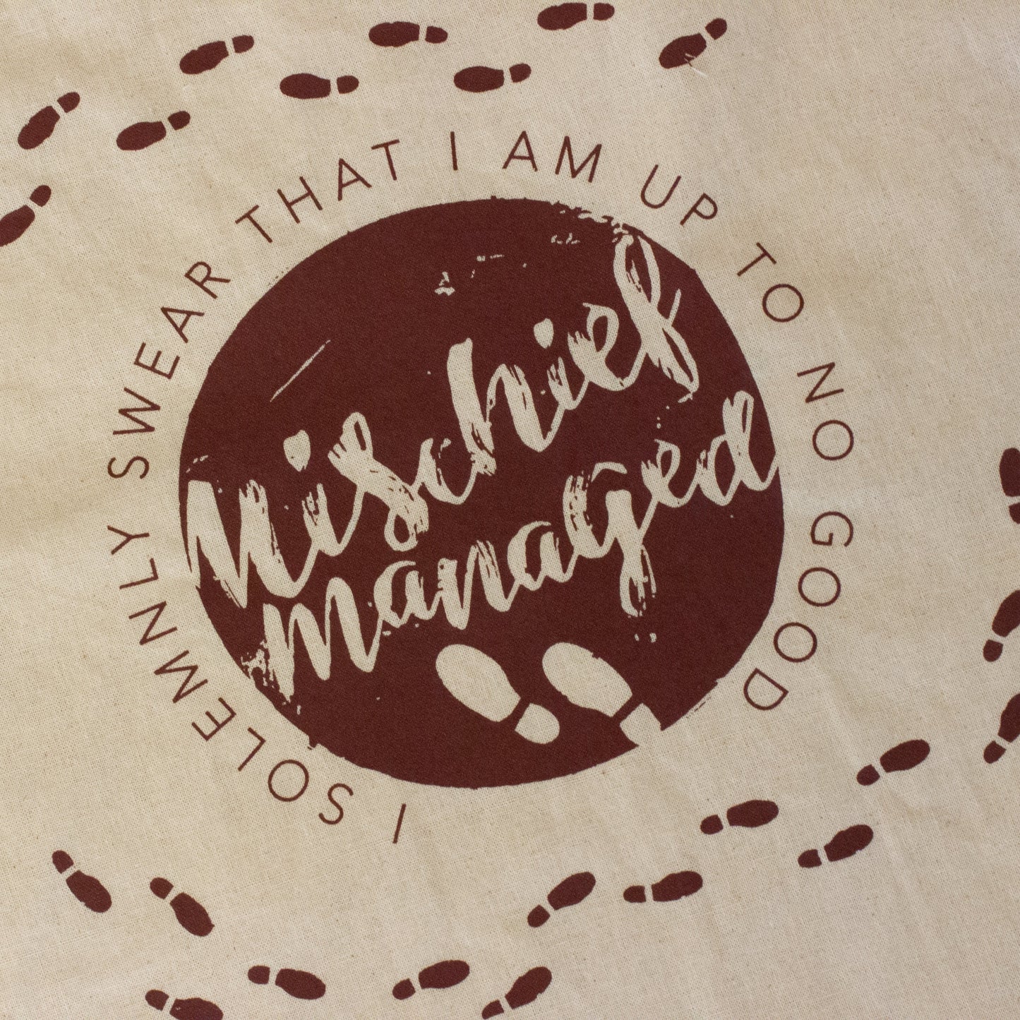 Harry Potter Marauders Map Cotton Tote Bag