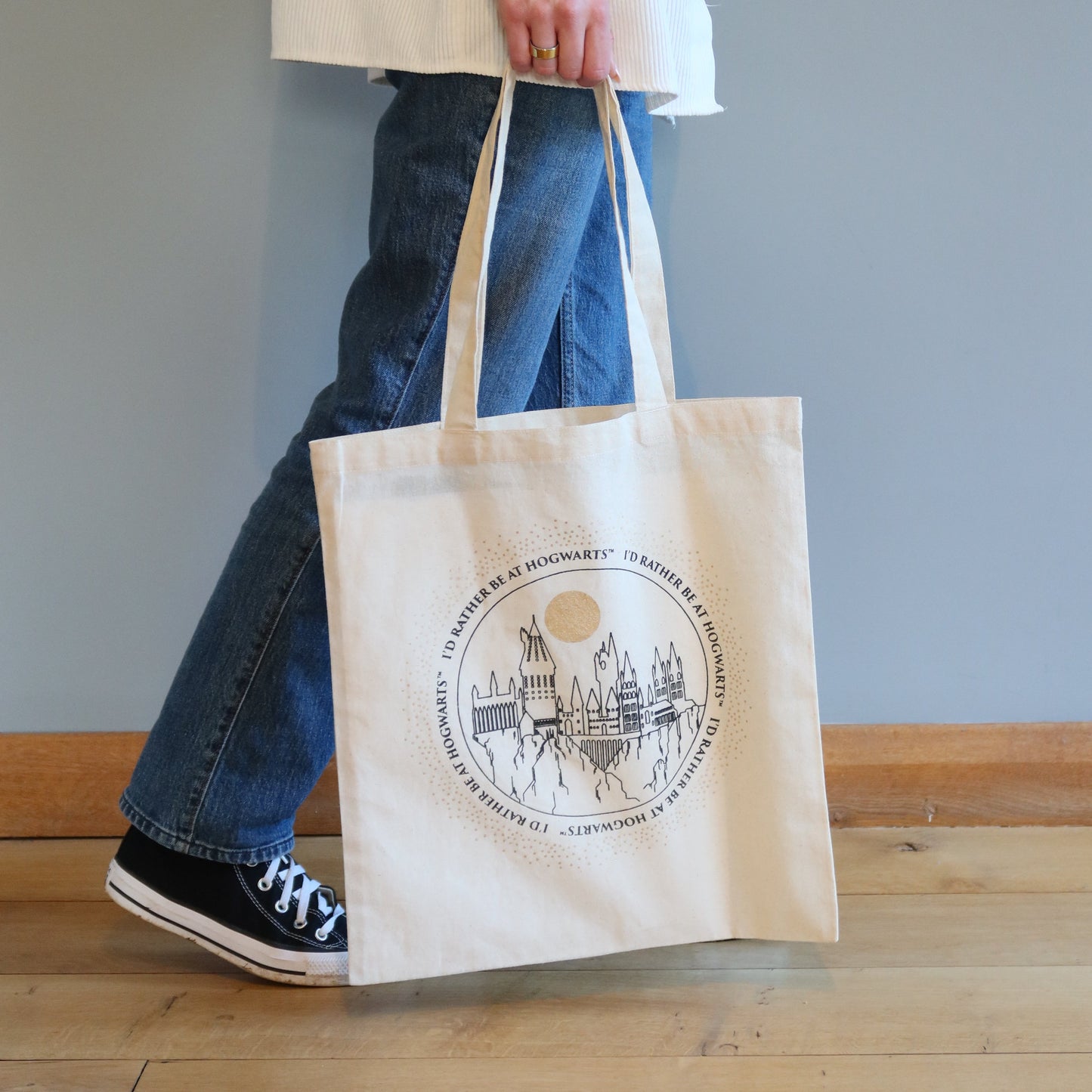 Harry Potter Hogwarts Castle Cotton Tote Bag