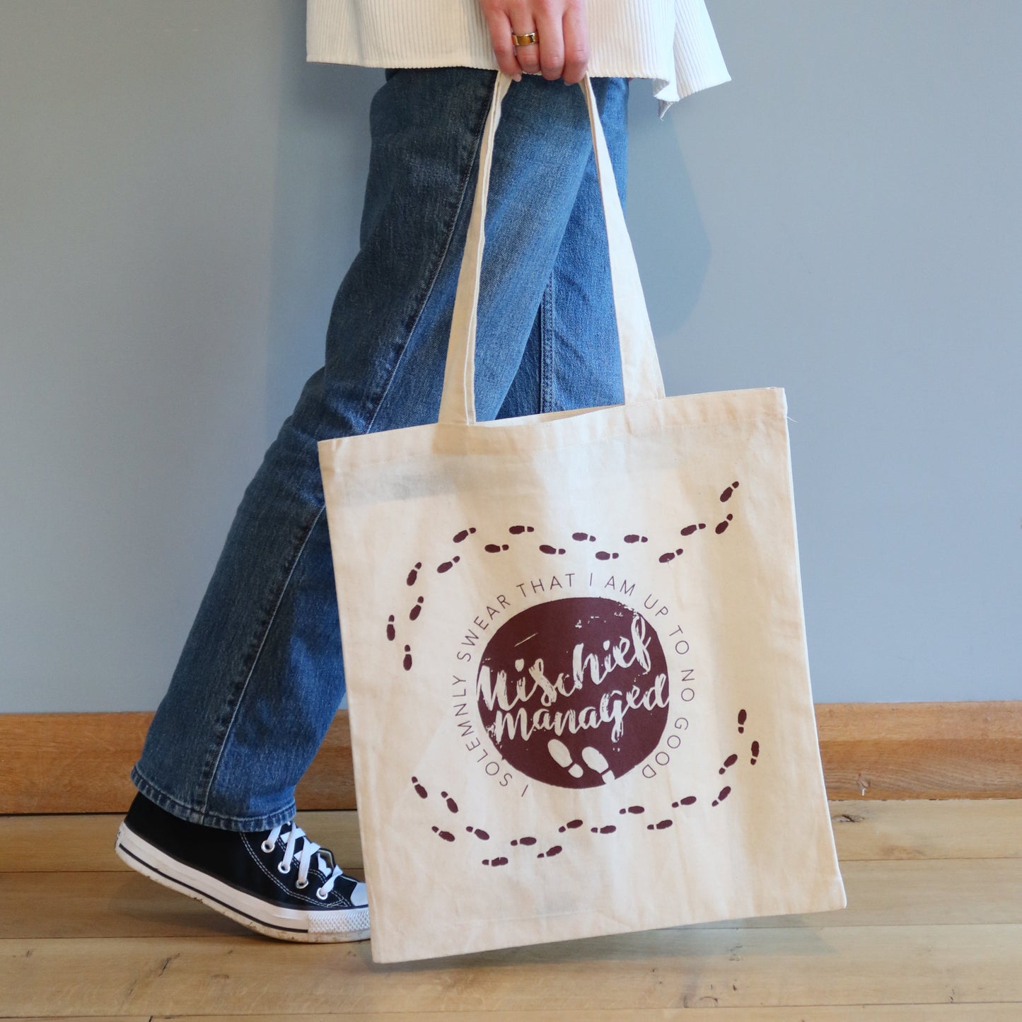 Harry Potter Marauders Map Cotton Tote Bag