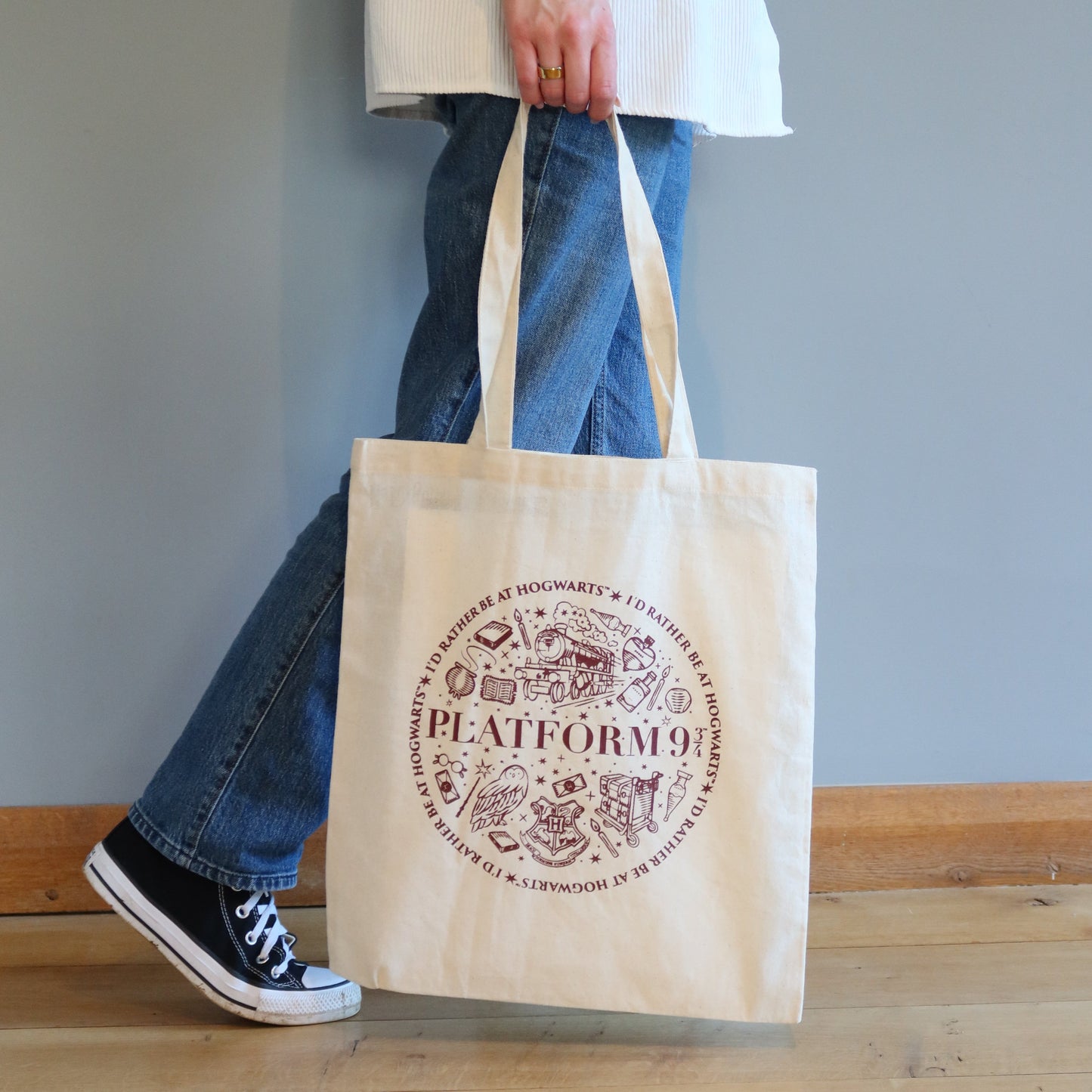 Harry Potter Platform 9 ¾ Cotton Tote Bag