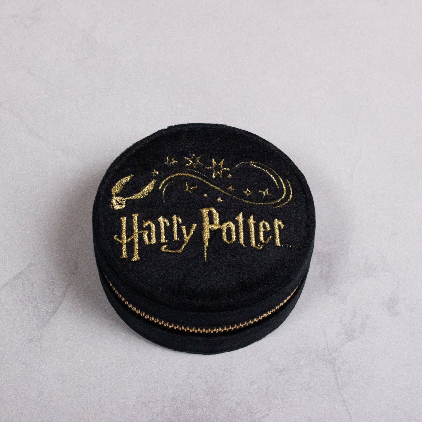 Harry Potter And Snitch Velvet Jewellery Box