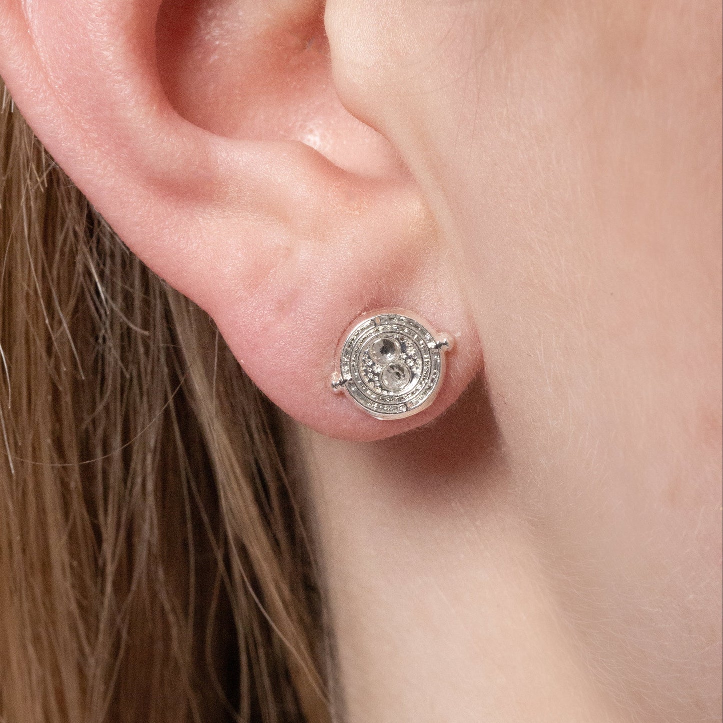 Harry Potter Time Turner Stud Earrings