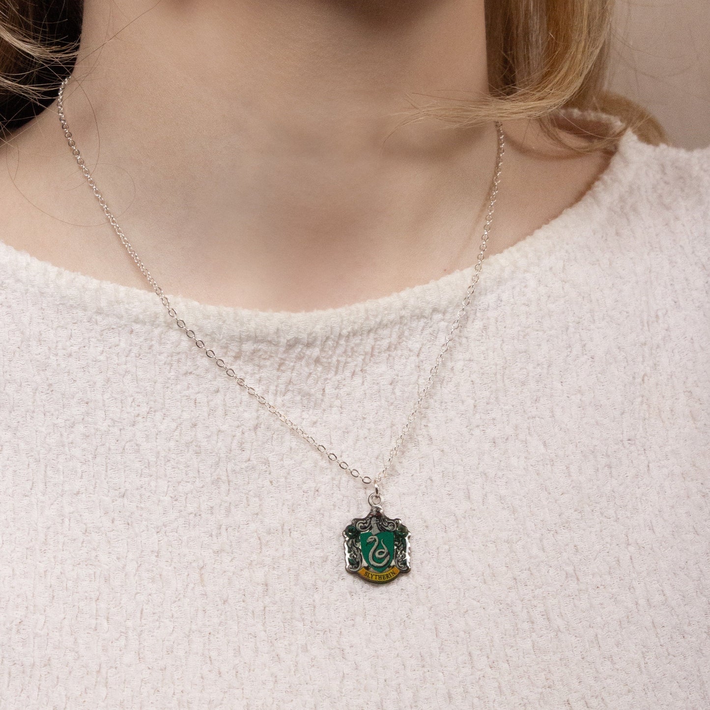 Harry Potter Hogwarts House Crest Necklace