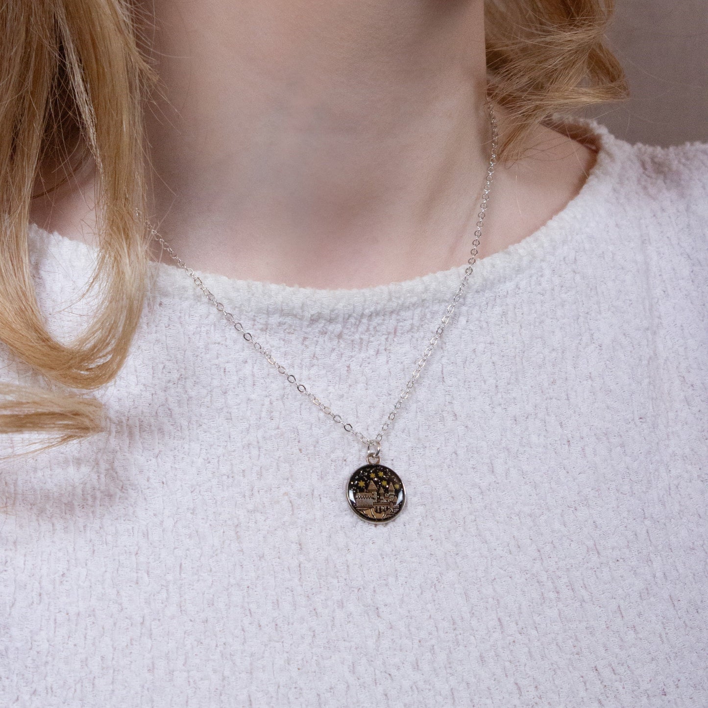 Harry Potter Hogwarts Castle Necklace