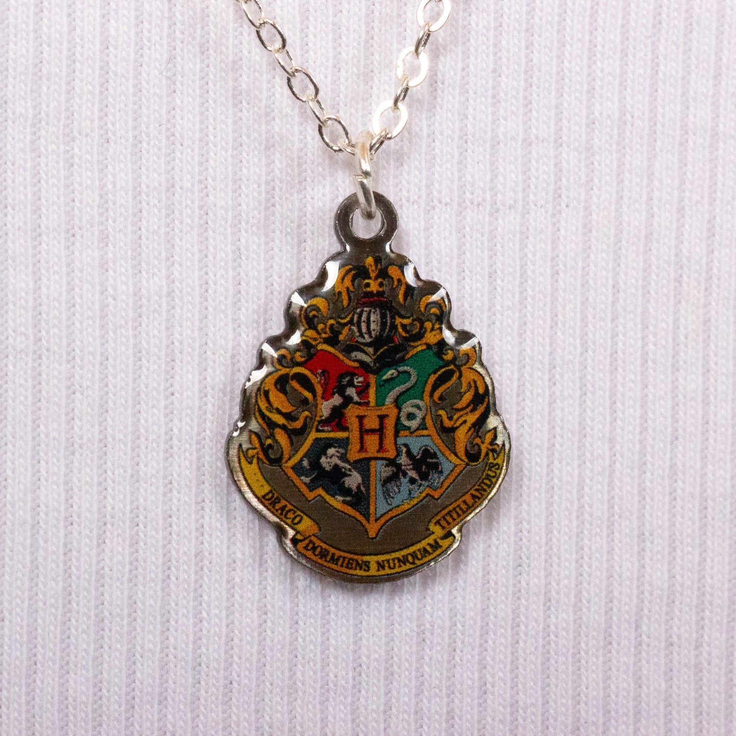 Harry Potter Hogwarts Crest Necklace
