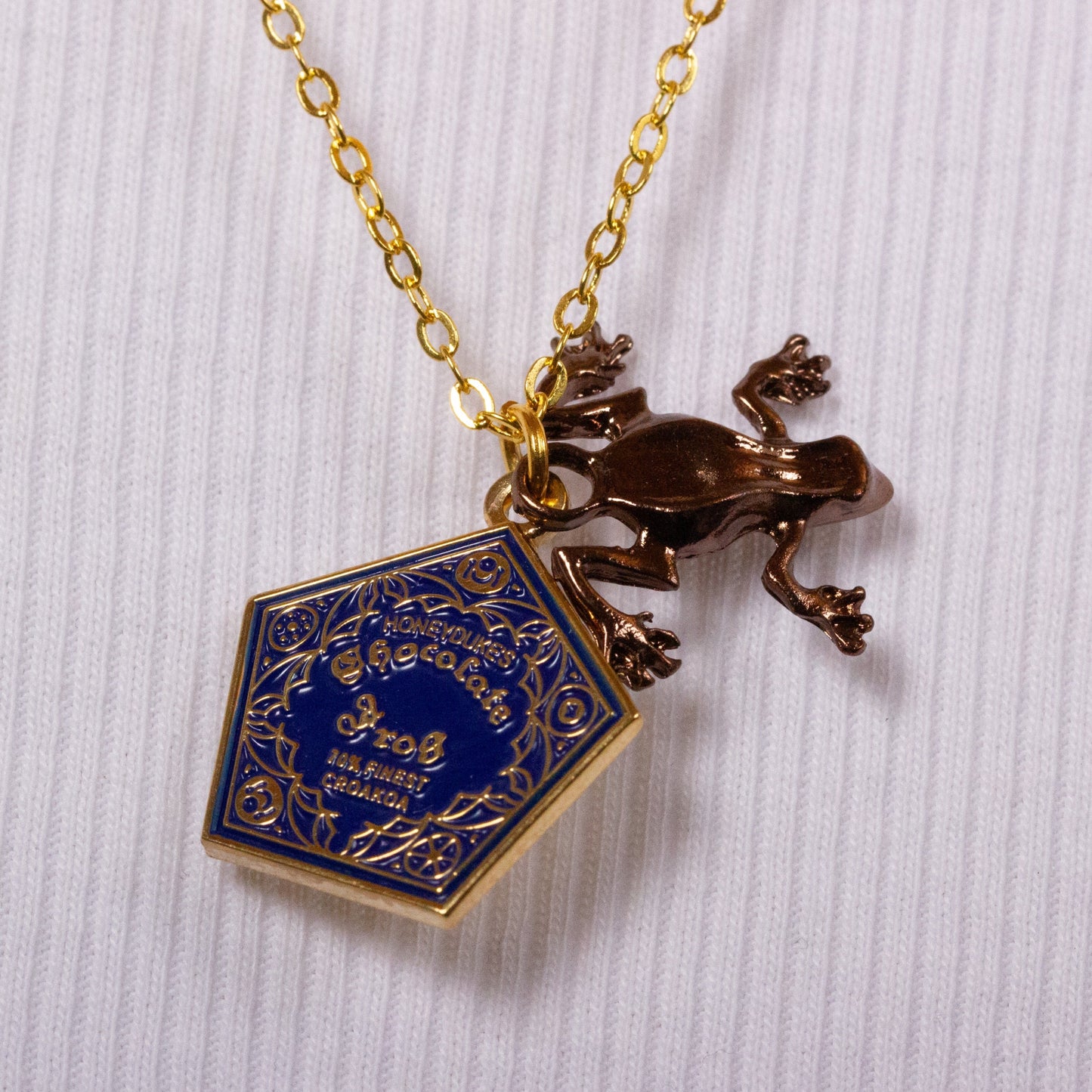 Harry Potter Chocolate Frog Necklace