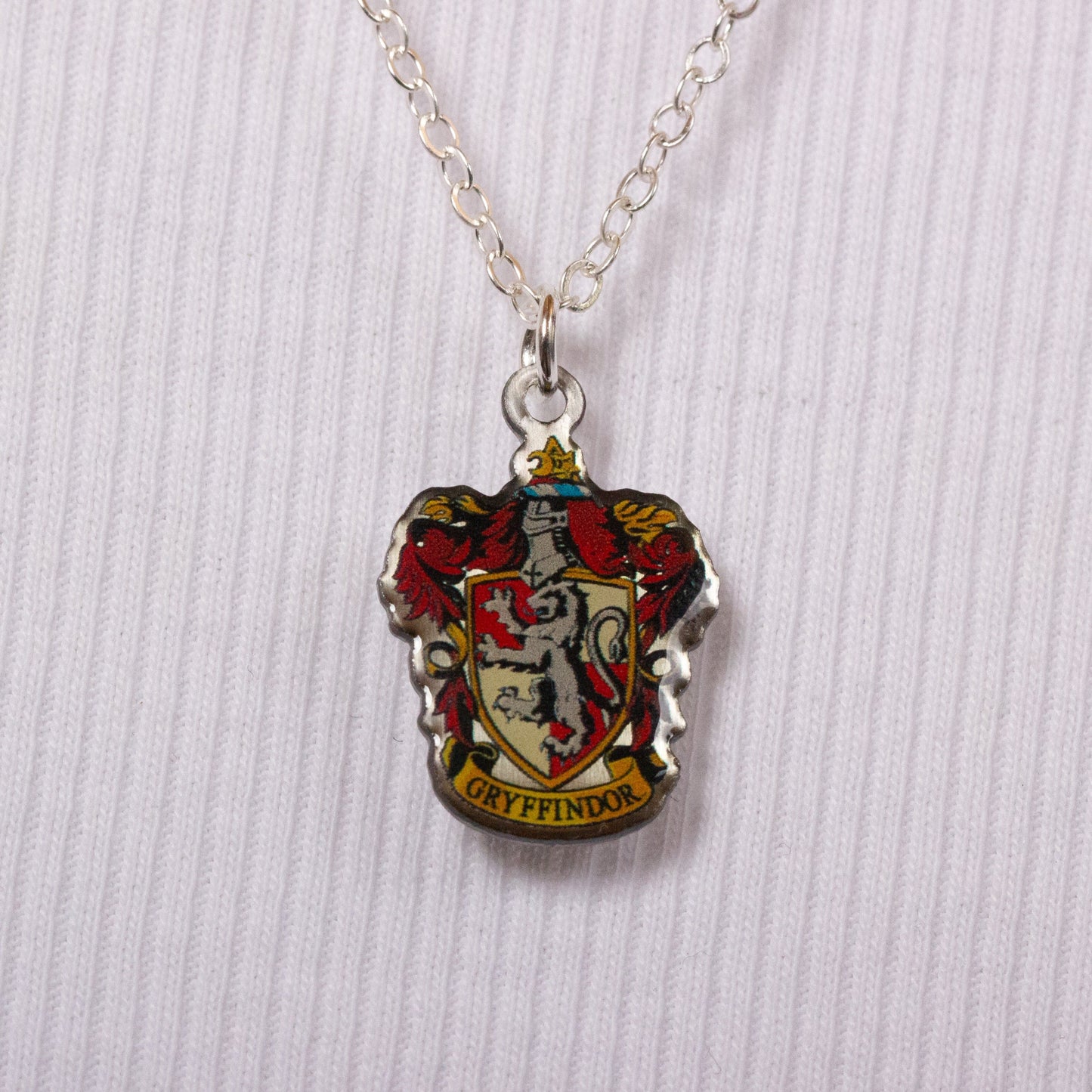 Harry Potter Hogwarts House Crest Necklace