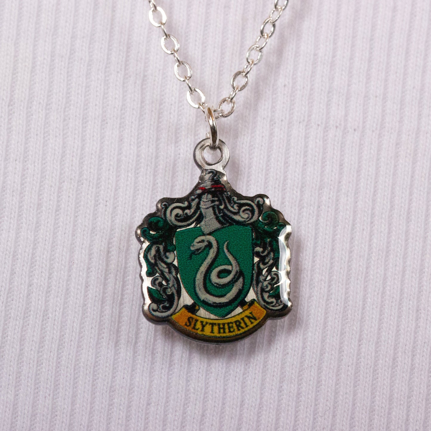 Harry Potter Hogwarts House Crest Necklace