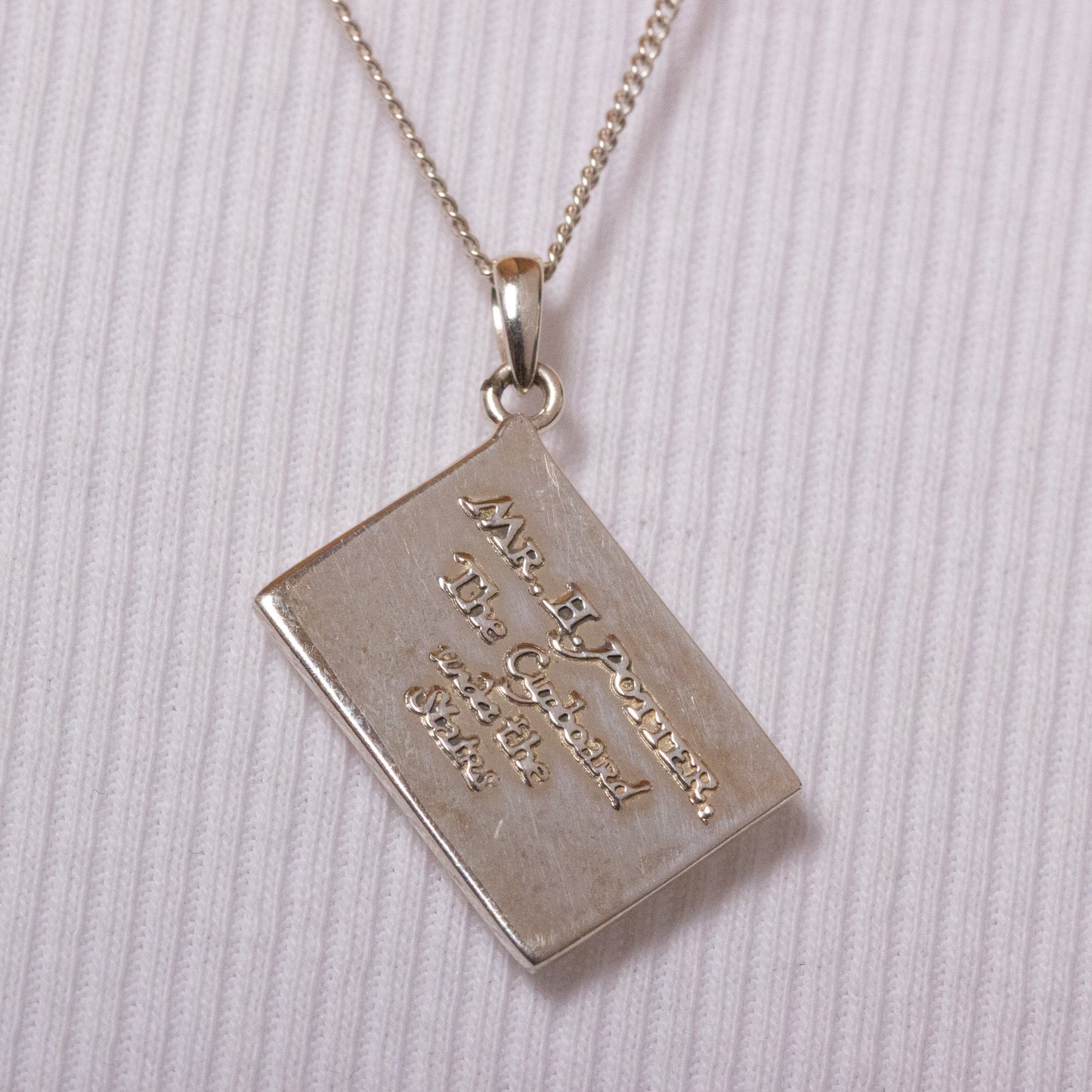 Harry Potter Hogwarts Acceptance Letter Necklace - Sterling Silver