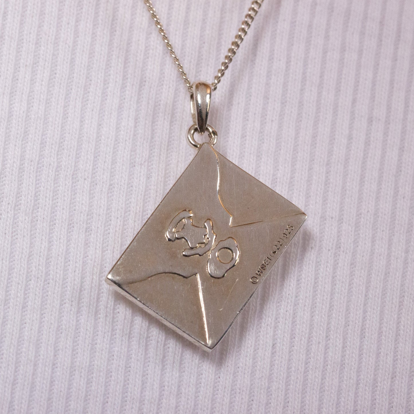 Harry Potter Hogwarts Acceptance Letter Necklace - Sterling Silver