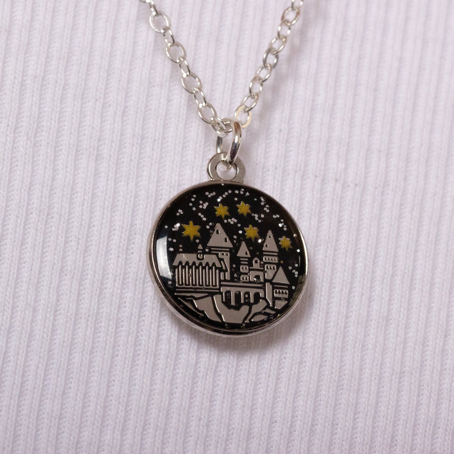 Harry Potter Hogwarts Castle Necklace